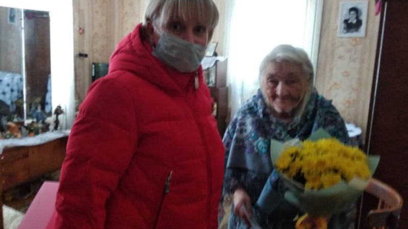 Ружанке вручили подарки
