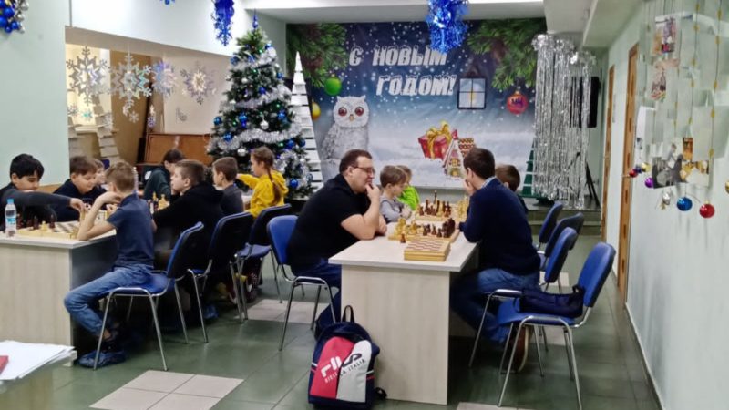 В Рузе играют в шахматы
