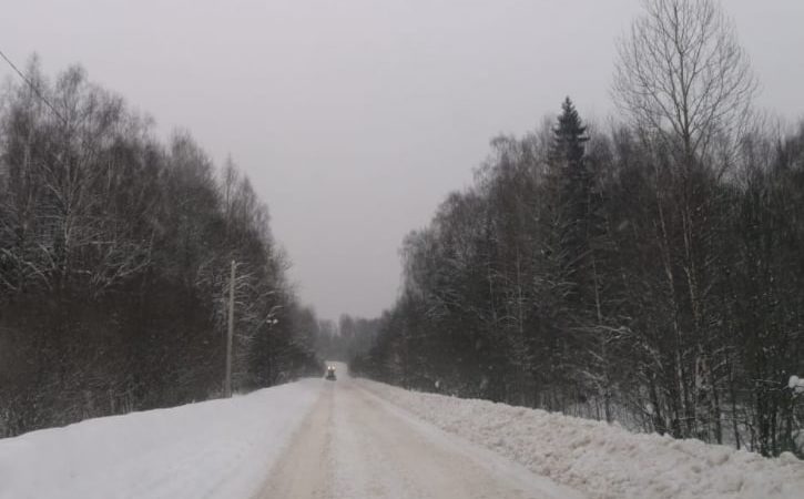 В Рузском округе ликвидируют последствия снегопада