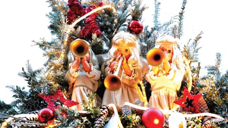 Колюбакинцы слушали рождественские песни