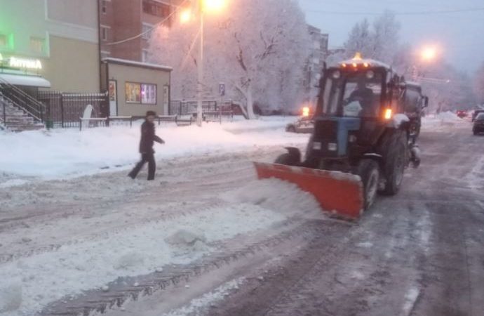 В Рузском округе расчищают общественные территории