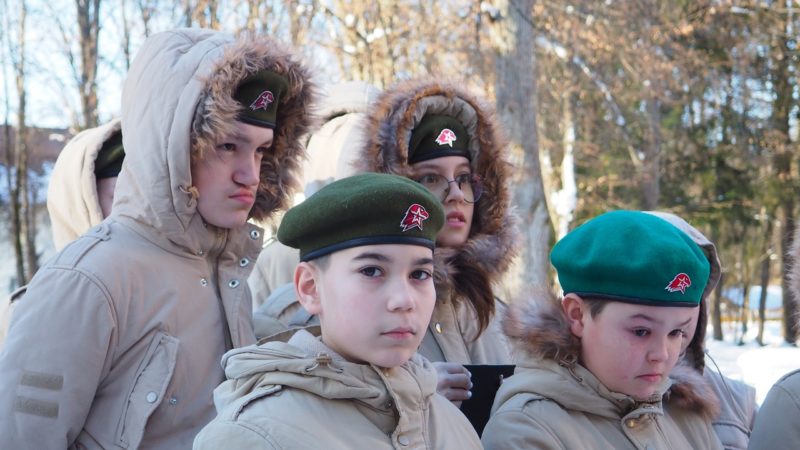 Рузские юнармейцы приняли участие в сборе