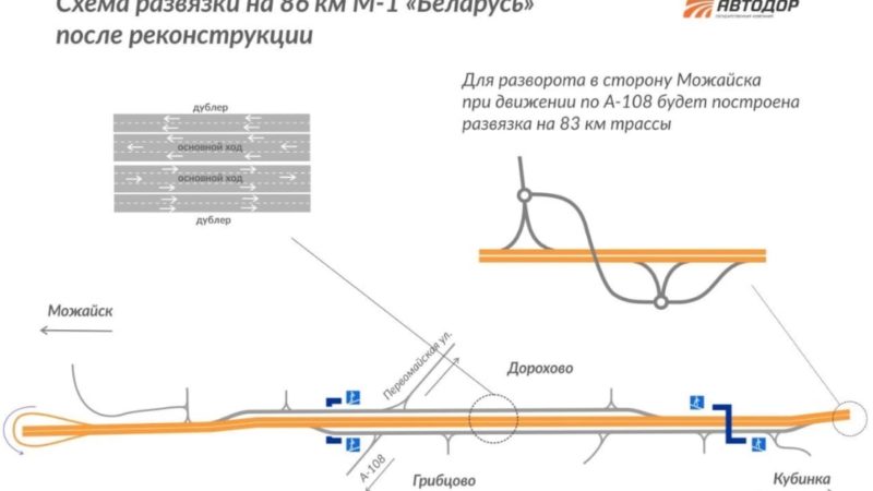 Возле Дорохово появится новая транспортная развязка