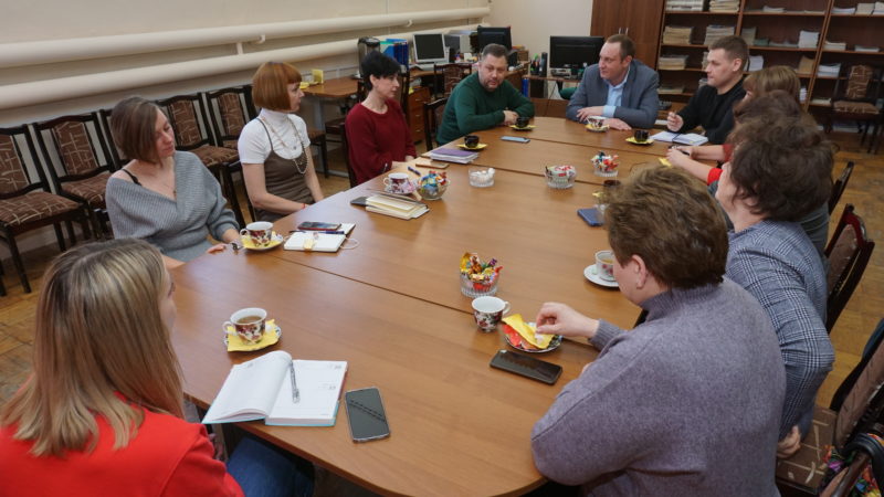 Первый заместитель главы администрации Рузского округа провел встречу