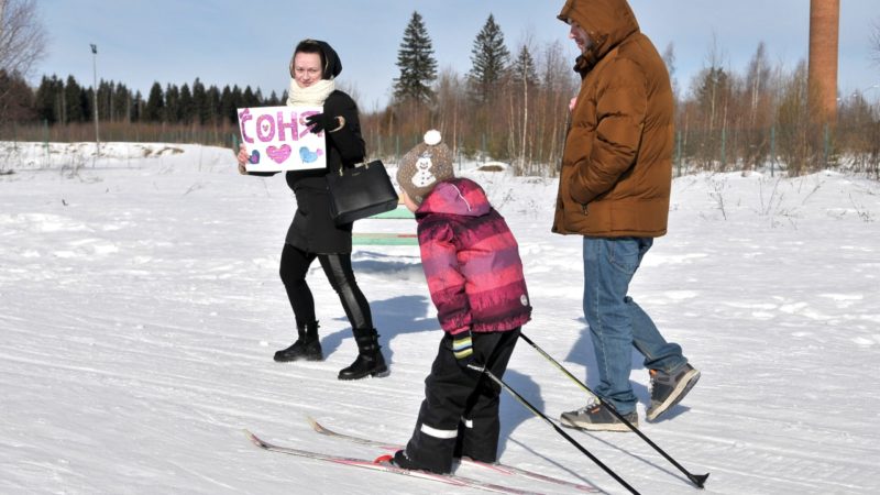 В Тучково прошли лыжные гонки