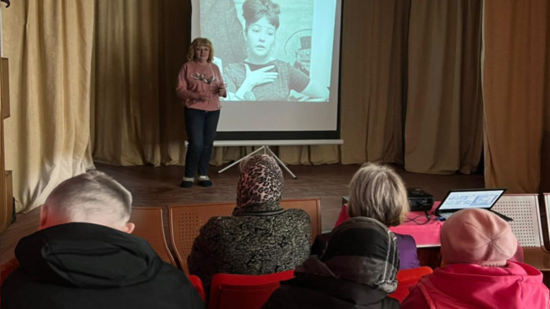 В Старониколаевской библиотеке прошел литературный час