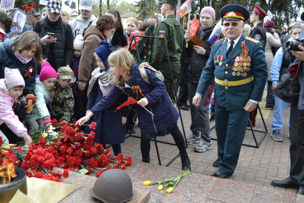 Бессмертный полк в рузе