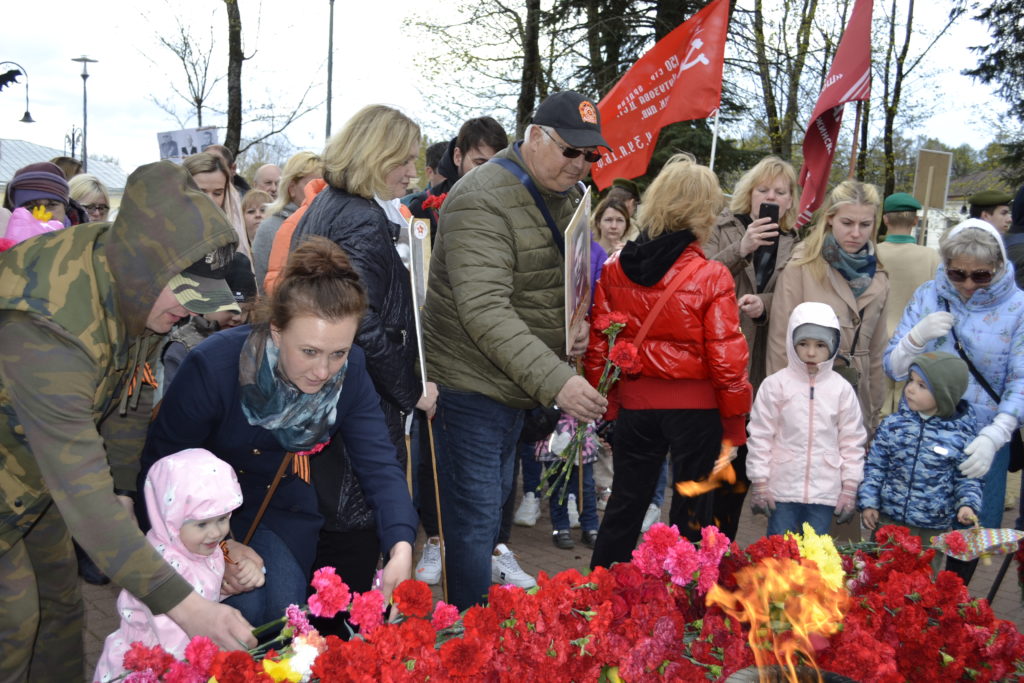 Бессмертный полк в рузе