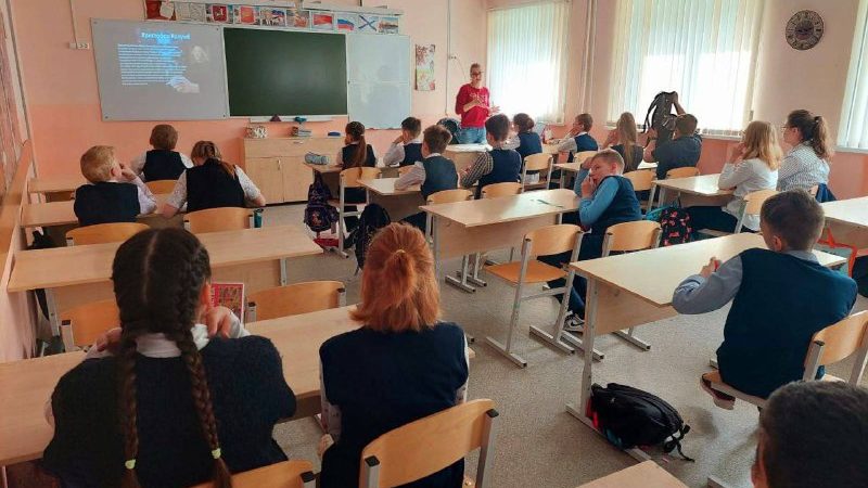 В Рузских школах прошли беседы, уроки мужества и мастер-классы