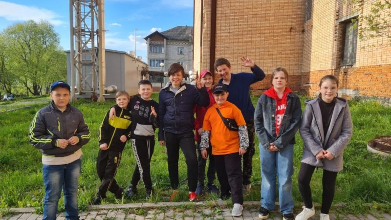 Юные брикетцы участвовали в квесте