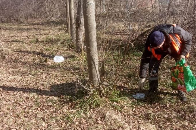 В Рузском округе наводят чистоту