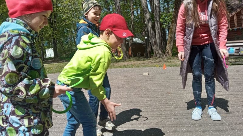 На Городке прошли игры и эстафеты