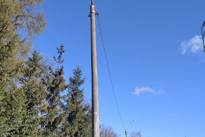 В Рузском округе приводят в порядок уличное освещение