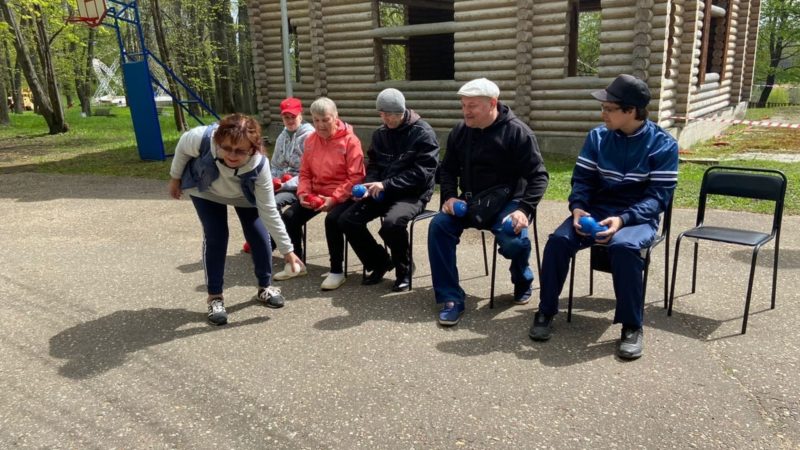 На Городке занимались адаптивной физкультурой
