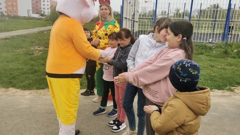 Поросенок Боня и юные дороховчане