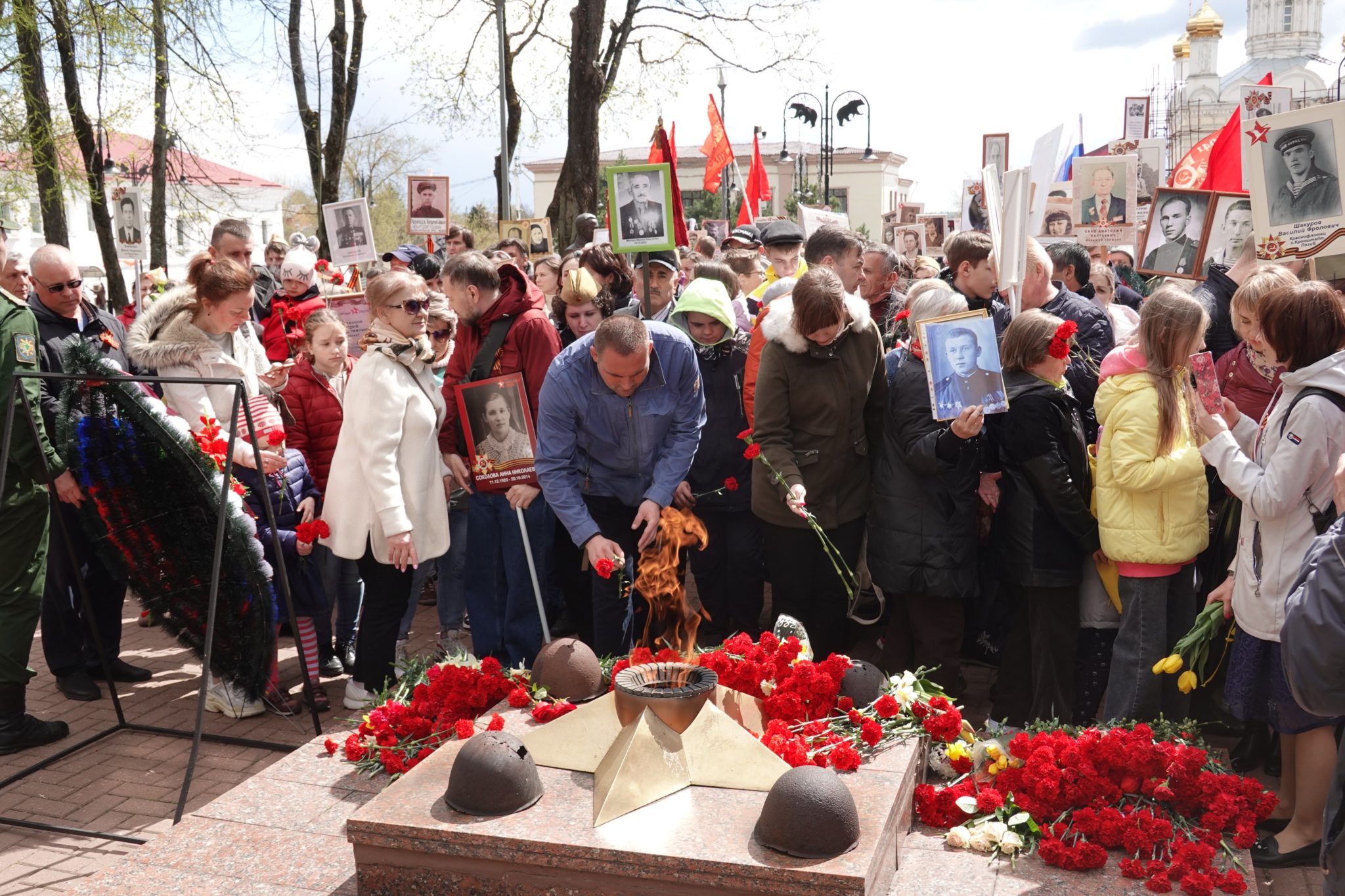 бессмертный полк в рузе