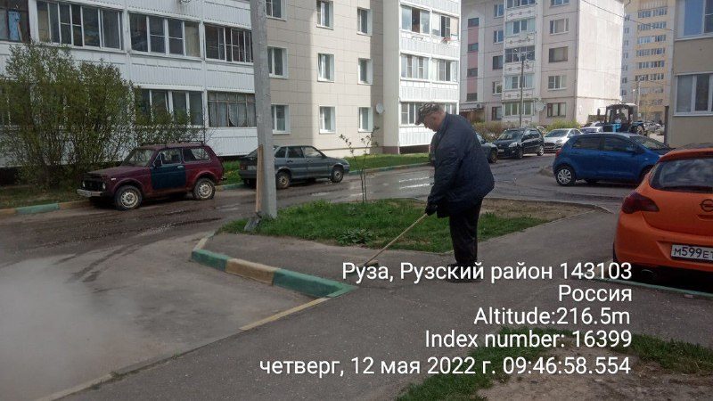 В Рузском округе приводят в порядок общественные территории