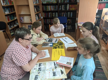 Юные тучковцы посмотрели докфильм о Великой Отечественной войне
