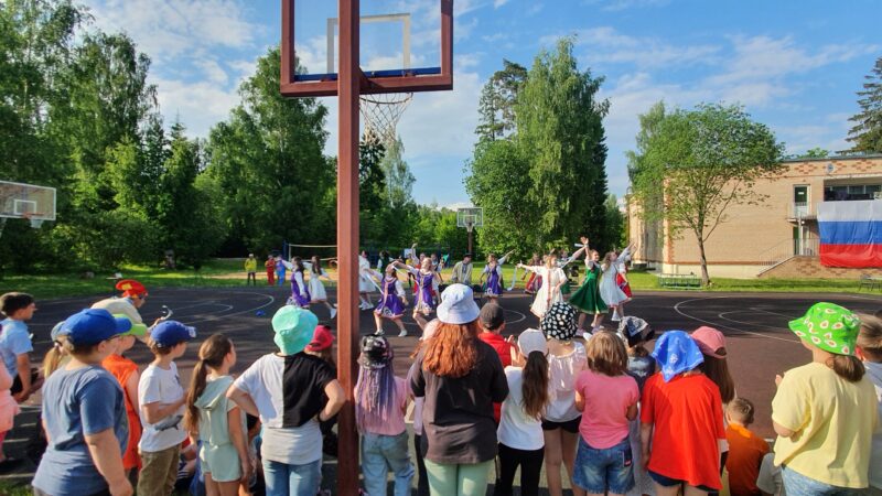 В лагере «Детский городок «Салют»» прошли игровые программы и конкурсы