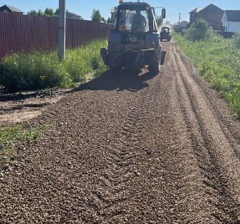 В Рузском округе проводятся дорожные работы