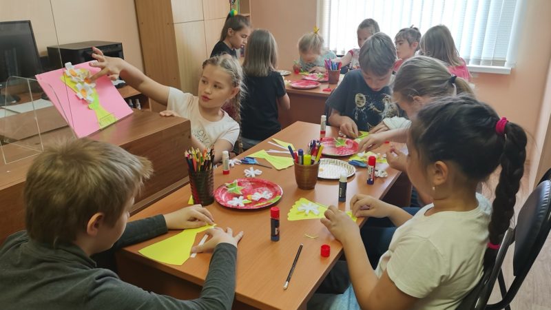 В Старорузской библиотеке прошел мастер-класс