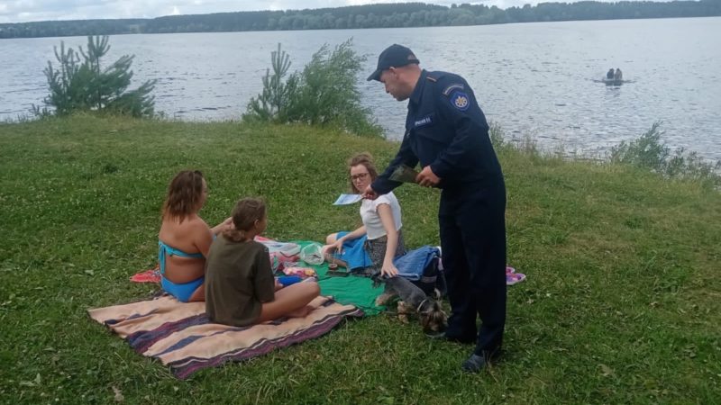 Ружанам – о правилах поведения на воде