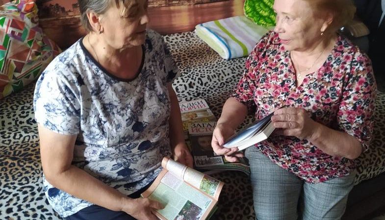Покровская библиотека продолжила работу в формате библиокросса