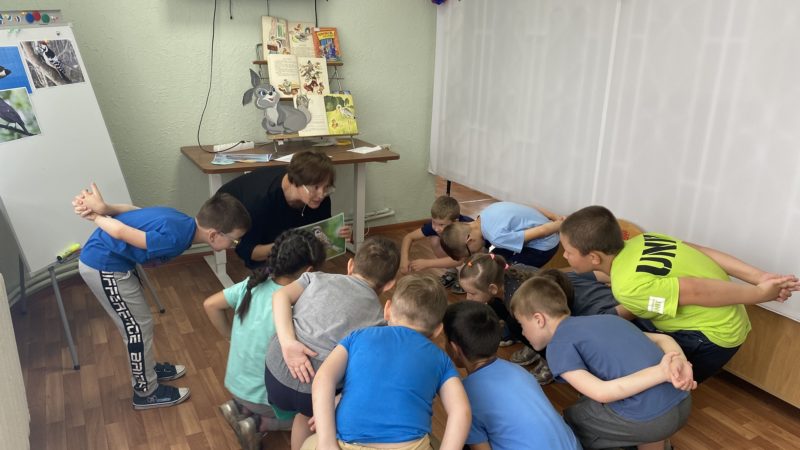 В Тучковской библиотеке прошло познавательное занятие