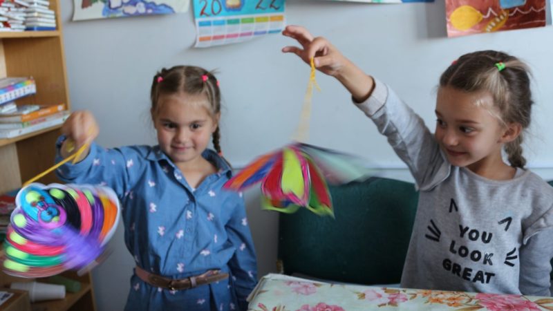 Дороховчане занимались аппликацией