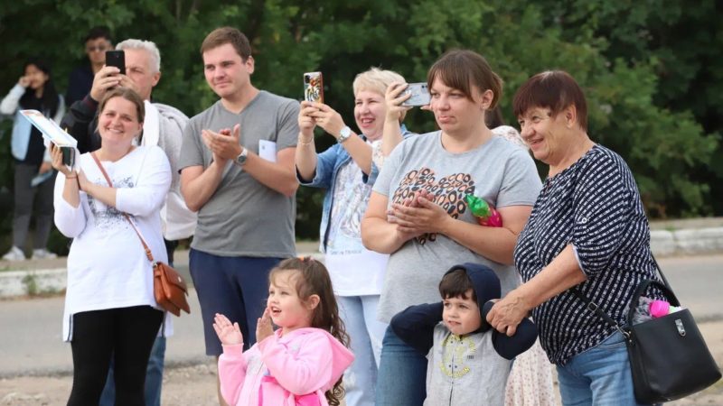 В Космодемьянском пели и танцевали