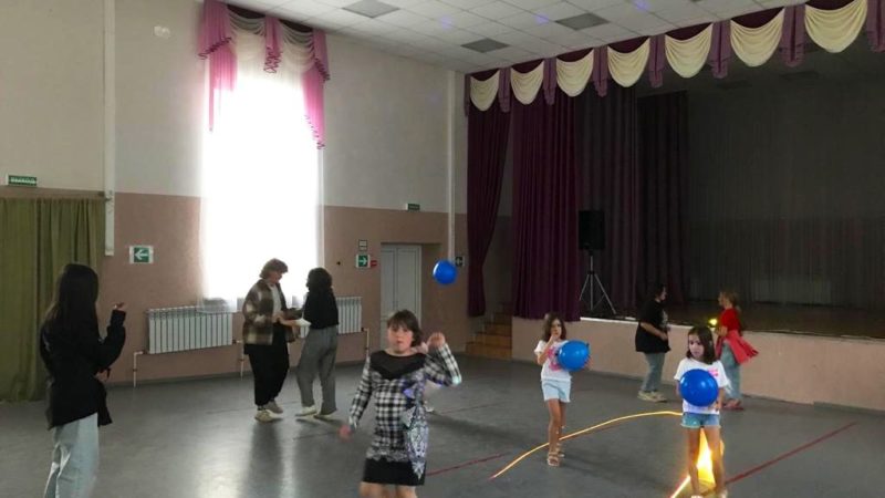 Юные горбовцы веселились в клубе