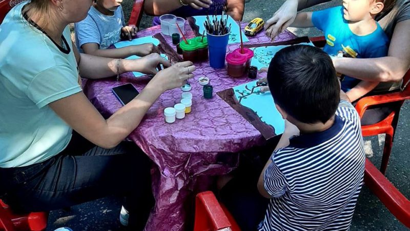 В парке «Городок» говорили о пчелах и их природе