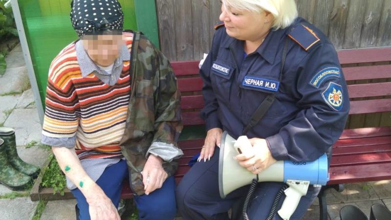 В Рузском округе нашли потерявшуюся пенсионерку