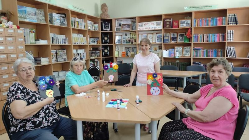В Тучковской библиотеке прошел мастер-класс