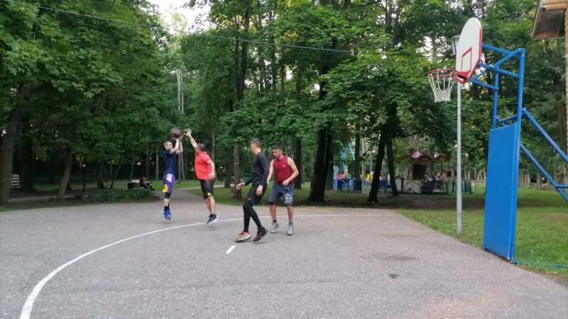 В Рузе прошли соревнования по стритболу