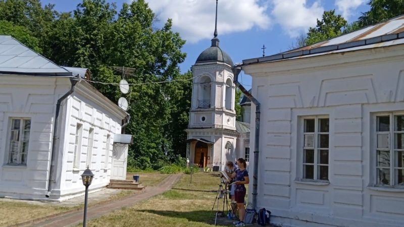 Рузские архивисты побывали в усадьбе Волынщино