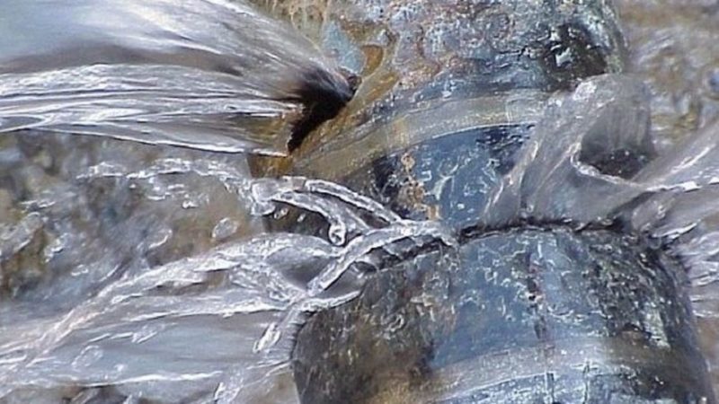 В Рузе произошел прорыв водопровода