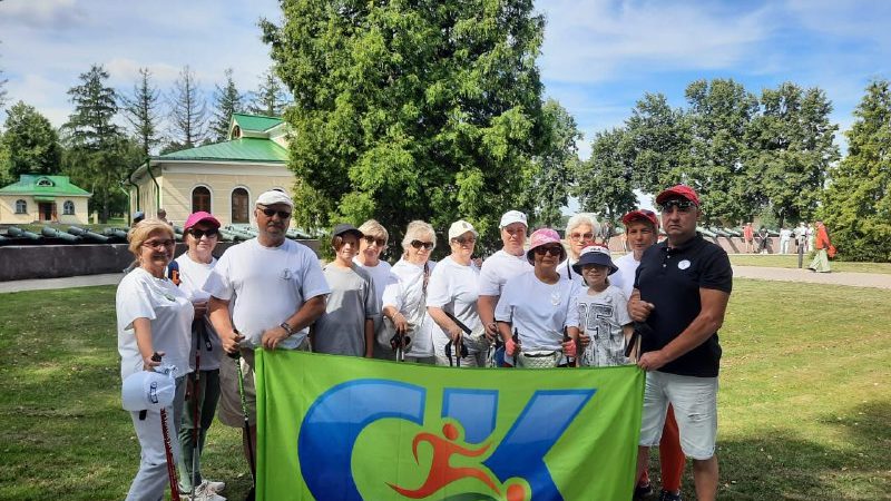Тучковцы участвовали в марш-пробеге