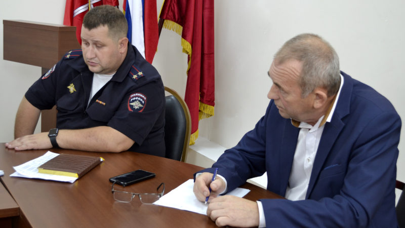 Полицейские рассказали о мерах по обеспечению безопасности на предстоящих 11 сентября выборах депутатов Совета депутатов