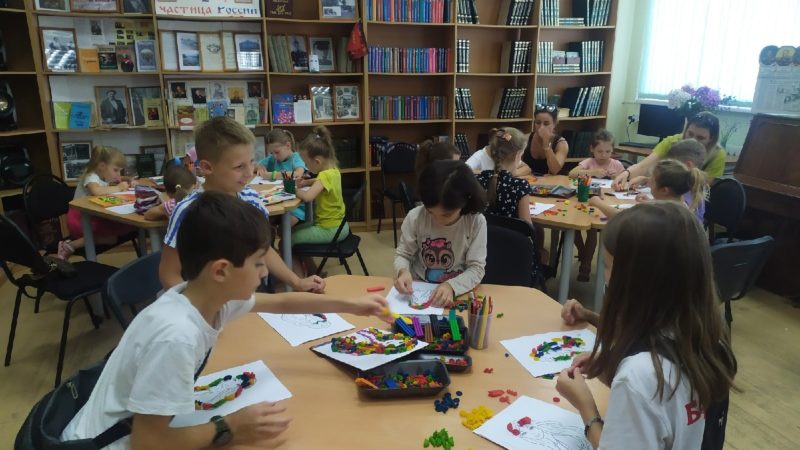 В Тучковской библиотеке прошел мастер-класс