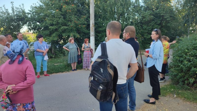 В Колюбакино обсудили ремонт МКД и объектов ЖКХ