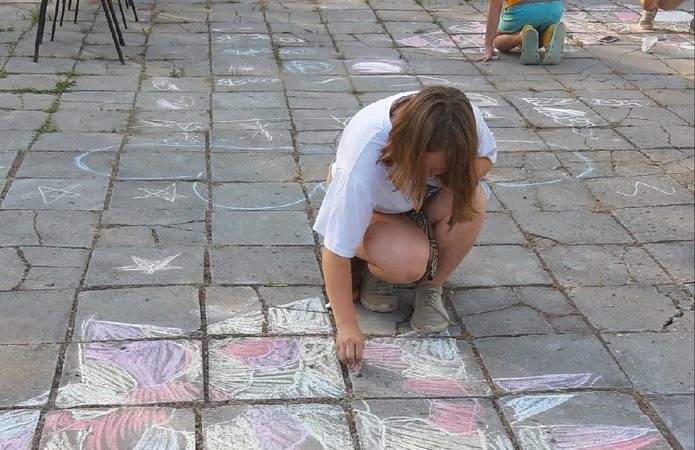 Летние развлечения для маленьких барынинцев