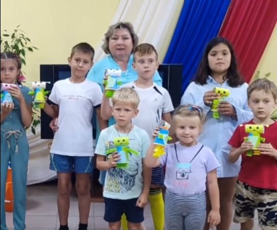 В Колюбакино делали роботов