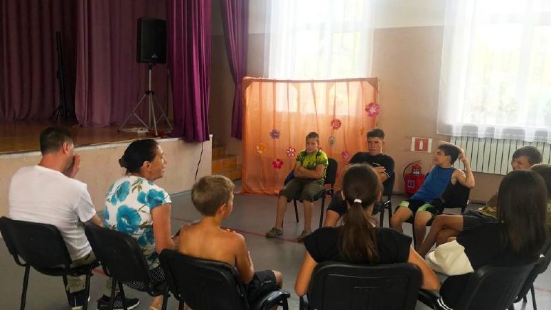 Горбовцы поговорили о здоровом образе жизни