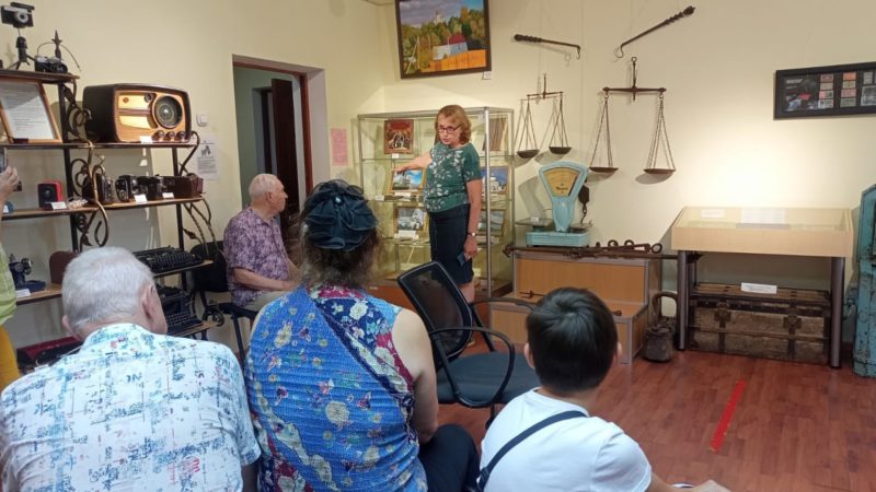 В краеведческом музее побывали отдыхающие