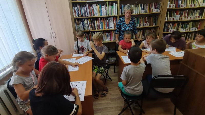 В Старорузской библиотеке поговорили о грамотности