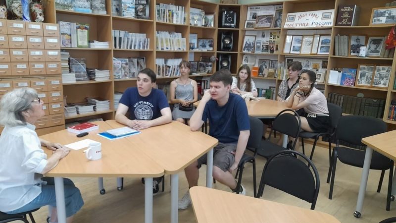Тучковцы обсудили темы встреч в литклубе