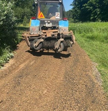 В Рузском округе ремонтируют дорожное полотно