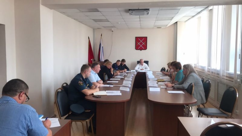В Рузе обсудили подготовку учебных заведений к новому учебному году