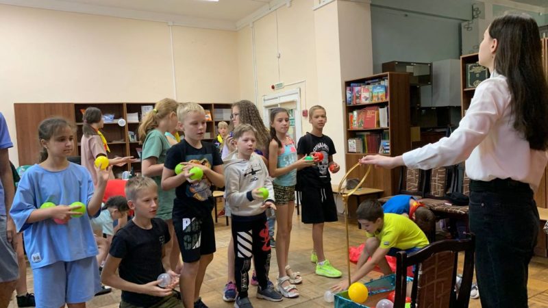 В Рузской библиотеке прошла игровая программа